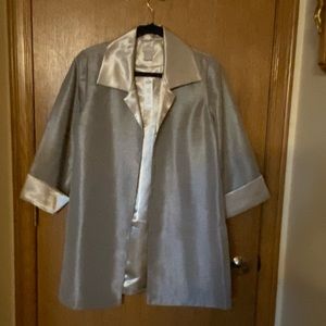 Chico’s Jacket Pewter Color